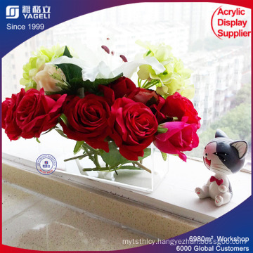 Customized Various Flower Acrylic Box for Roses